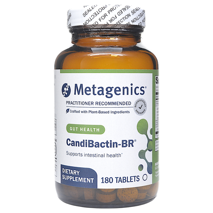Metagenics CandiBactin-BR, 180 tablets, front of bottle