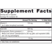 Metagenics CardioLux HDL 120 capsules supplement facts label