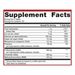 Metagenics ChondroCare 240 tablets supplement facts label