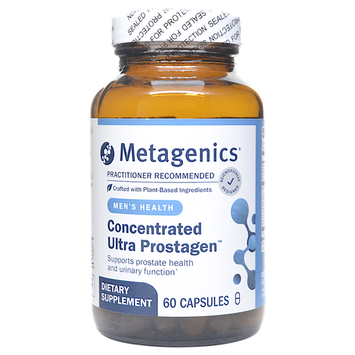 Metagenics Concentrated Ultra Prostagen, 60 capsules, front of bottle