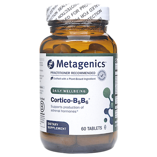 Metagenics Cortico-B5B6, 60 tablets, front of bottle