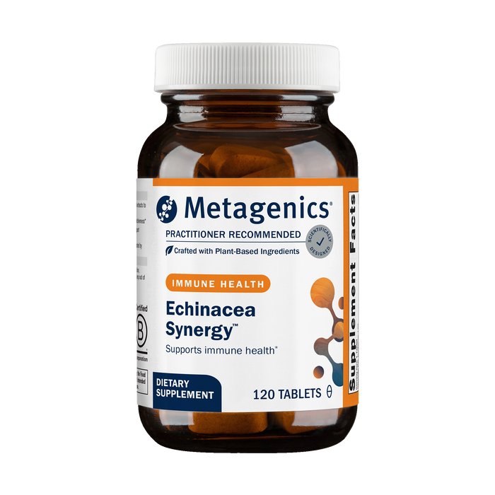 Metagenics Echinacea Synergy, 120 tablets, front of bottle