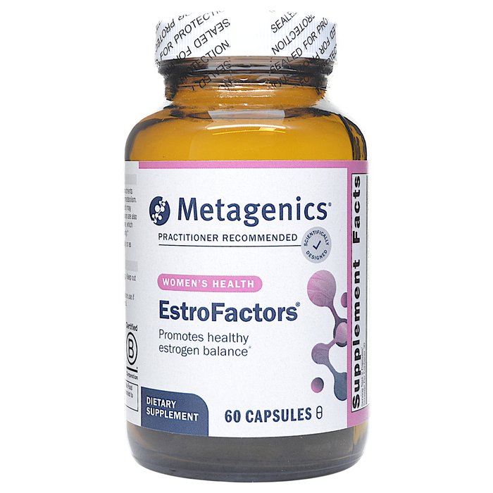 Metagenics EstroFactors, 60 capsules, front of bottle