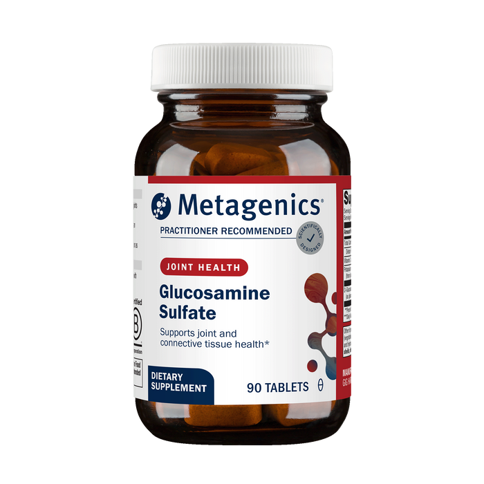 Metagenics Glucosamine Sulfate, 90 tablets, front of bottle