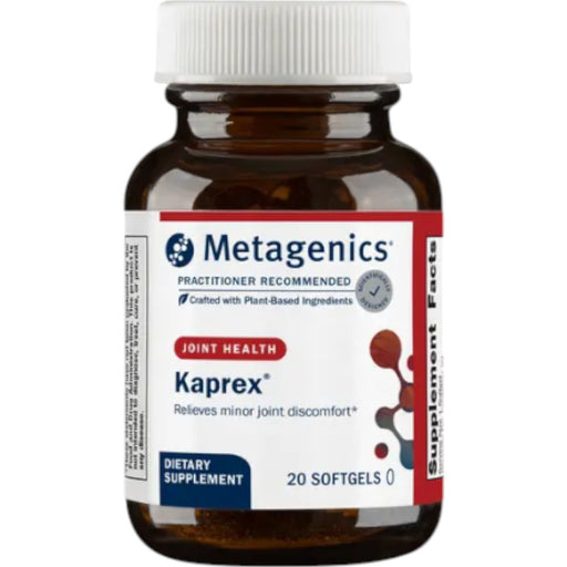 Metagenics Kaprex, 20 softgels, front of bottle