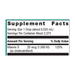 Metagenics MetaKids Vitamin D3 Mint 2 oz supplement facts label