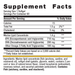 Metagenics OmegaGenics Fish Oil EPA-DHA 1000 mg 60 softgels supplement facts label