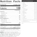 Metagenics Perfect Protein Pea & Rice Vanilla 30 servings nutrition facts label