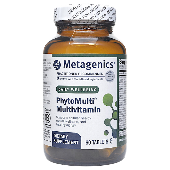 Metagenics PhytoMulti Multivitamin, 60 tablets, front of bottle