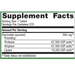 Metagenics SpectraZyme Pancreatic Enzymes 270 tablets supplement facts label