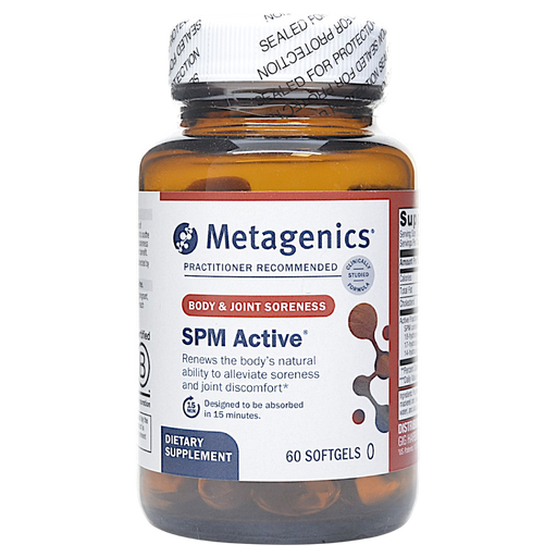 Metagenics SPM Active, 60 softgels, front of bottle
