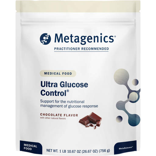 Metagenics Ultra Glucose Control Chocolate, 14 servings, front of pouch