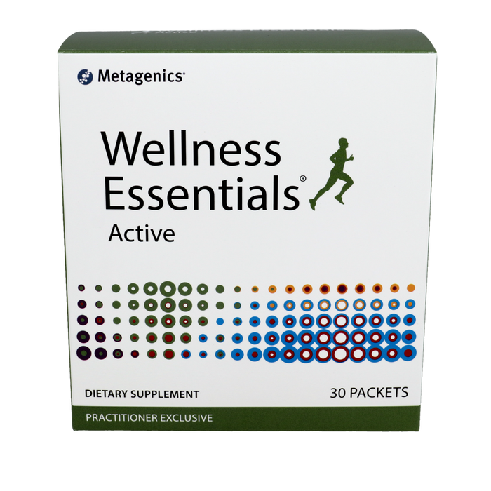 Metagenics Wellness Essentials Active Daily Packs, 30 packets, front of box