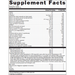 Metagenics Wellness Essentials Daily Packs 30 packets supplement facts label