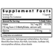 MethylPro L-Methylfolate 10 mg 30 capsules supplement facts label