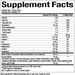 Natural Factors Whey Factors 100% Natural Whey Protein, Strawberry 2 lb supplement facts label