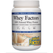 Natural Factors Whey Factors 100% Natural Whey Protein, Vanilla, 12 oz, front of tub