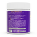 Natural Stacks Sleep Magnesium Gummies, 30 gummies, back of bottle with directions and warnings