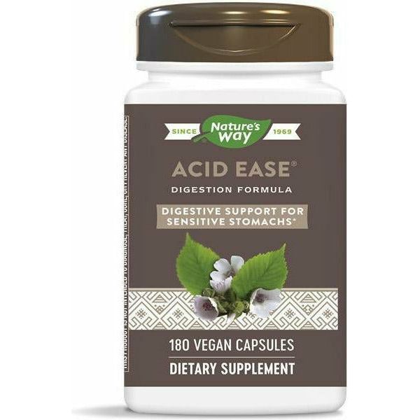 Nature's Way Acid-Ease, 180 capsules, front of bottle