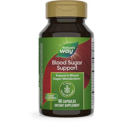 Nature's Way Blood Sugar Support, 90 capsules, front of bottle