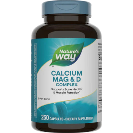 Nature's Way Calcium Mag & D Complex, 250 capsules, front of bottle