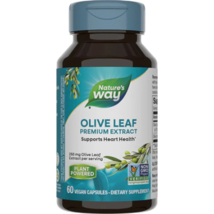 Nature's Way Olive Leaf, 60 capsules, front of bottle