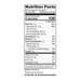 Nature's Way Premium Liquid Coconut Oil 10 oz nutrition facts label