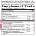 Nature's Way Protective Breast Formula 60 tablets supplement facts label