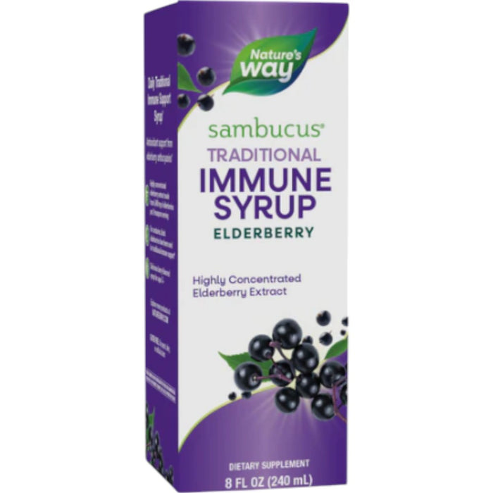 Nature's Way Sambucus Original Syrup, 8 oz, front of box