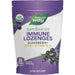 Nature's Way Sambucus Zinc Lozenges Elderberry, 24 lozenges, front of bag