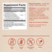 Nature's Way Sleep Tonight 28 tablets supplement facts label