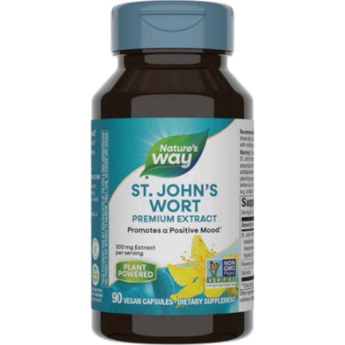 Nature's Way St. John's Wort, 90 capsules, front of bottle