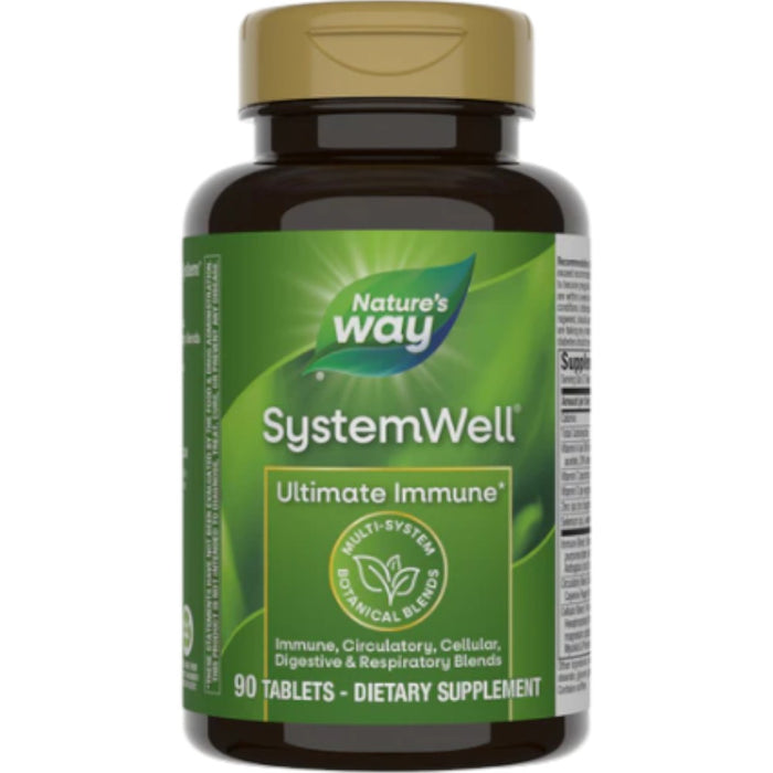 Nature's Way SystemWell Ultimate Immunity, 90 tablets, front of bottle