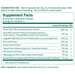 Neurohacker Qualia Senolytic 12 capsules supplement facts label