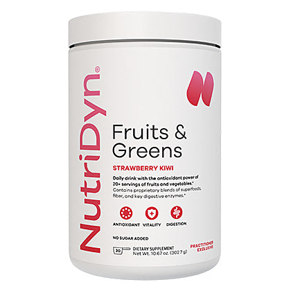 Nutri-Dyn, Fruits & Greens Strawberry Kiwi