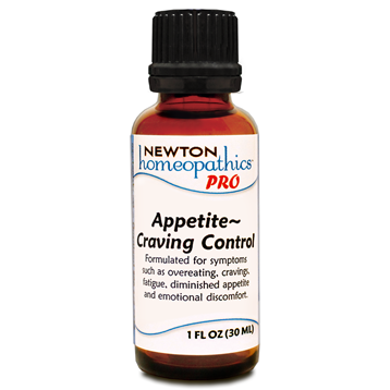 Newton Homeopathics Pro Appetite and Craving Control, 1 fl oz, front of bottle