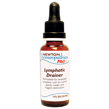 Newton Homeopathics Pro Lymphatic Drainer, 1 fl oz, front of bottle