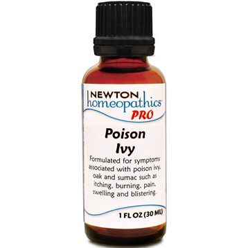 Newton Homeopathics Pro Poison Ivy, 1 fl oz, front of bottle