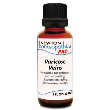 Newton Homeopathics Pro Varicose Veins, 1 fl oz, front of bottle