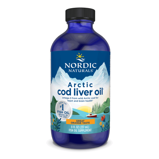 Front product image of Arctic Cod Liver Oil Orange by Nordic Naturals