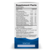 Nordic Naturals Multi Minerals 90 capsules supplement facts label