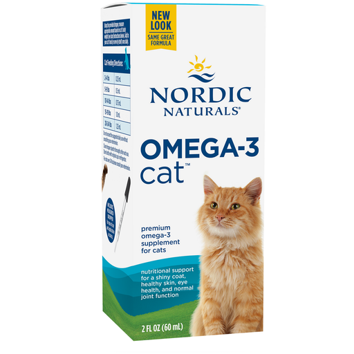 Nordic Naturals Omega-3 Cat, 2 fl oz, front of box