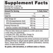 Nordic Naturals Omega Woman 120 softgels supplement facts label