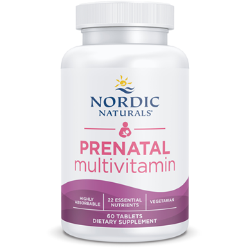 Nordic Naturals, Prenatal Multivitamin 60 tabs