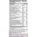 Nordic Naturals Prenatal Multivitamin Minis 90 tablets supplement facts label