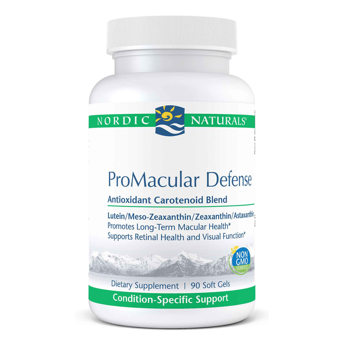 Nordic Naturals ProMacular Defense, 90 softgels, front of bottle