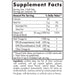 Nordic Naturals ProOmega-D Lemon 1000 mg 120 softgels supplement facts label
