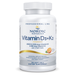 Nordic Naturals Vitamin D3+K2, 120 softgels, front of bottle