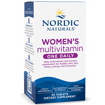 Nordic Naturals, Women's Multivitamin One Daily 30 tabs