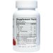 Nordic Naturals Zero Sugar Melatonin Gummies 1.5 mg 60 gummies supplement facts label